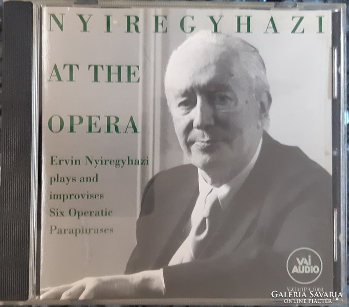 ERVIN NYIREGYHAZI AT THE OPERA  -  ZONGORA     CD  RITKASÁG !