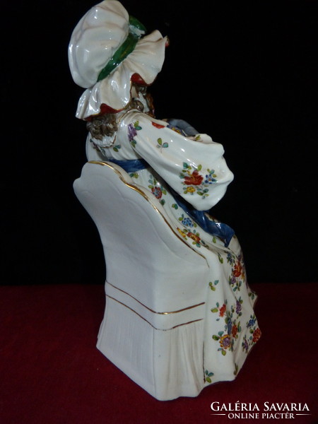 Régi  porcelán szobor / Nápoly