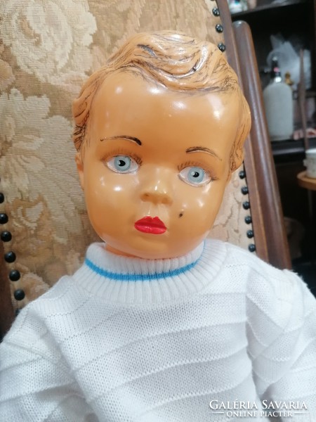 Retro beautiful face plastic doll
