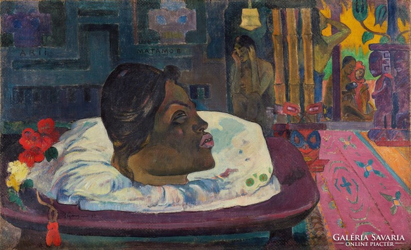 Paul Gauguin - Arii Matamoe - vászon reprint vakrámán