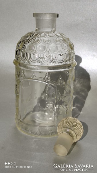 Francia GUERLAIN nagy méretű parfümös üveg jelzett eredeti  1947
