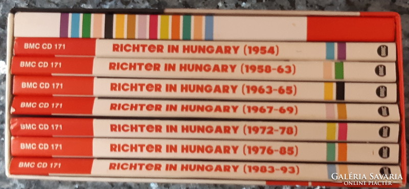 RICHTER IN HUNGARY  1954 - 1993       14 DB CD   -   RITKA KIADVÁNY !!