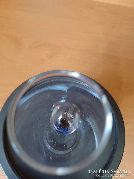 Plum half glass