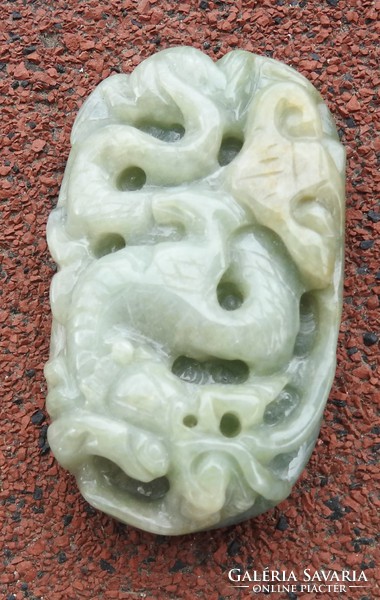 Jade carving - green
