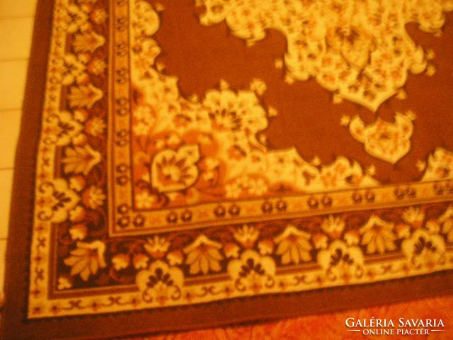 U12 Persian pattern rug 200 x 300 cm brown-beige rare color combination 6-nm
