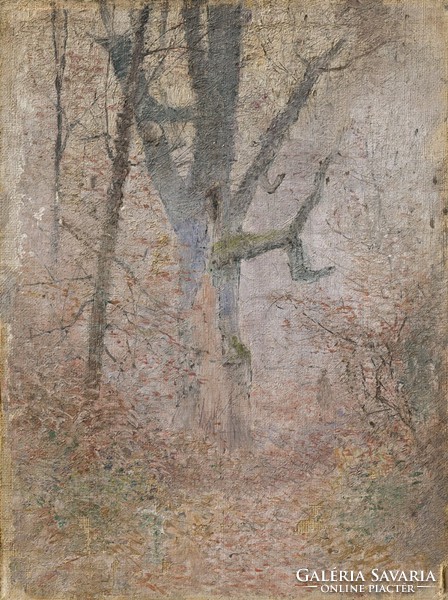 Mednyánszky - autumn forest - reprint