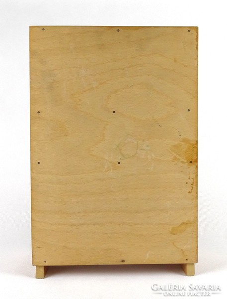 1I327 Retro bababútor babakonyha berendezés 36 x 24 cm