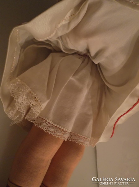 Baby - matyo - 43 x 15 cm - old - hand made dress - nice condition