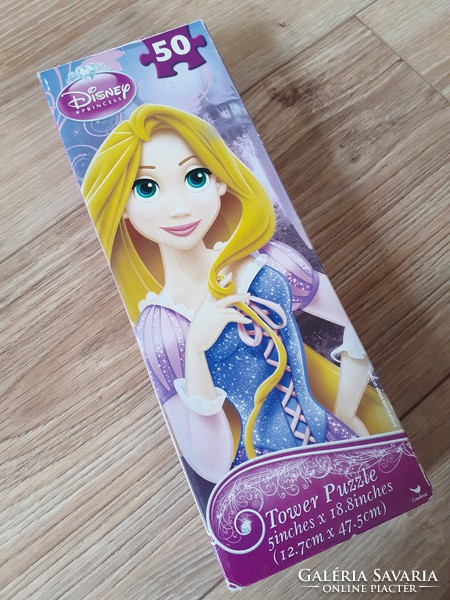 Disney gold hair 50 pieces 12.7x47.5 cm tower puzzle disney princess
