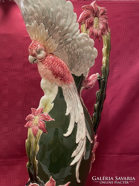 Old, huge, Art Nouveau decorative vase 74cm !!!