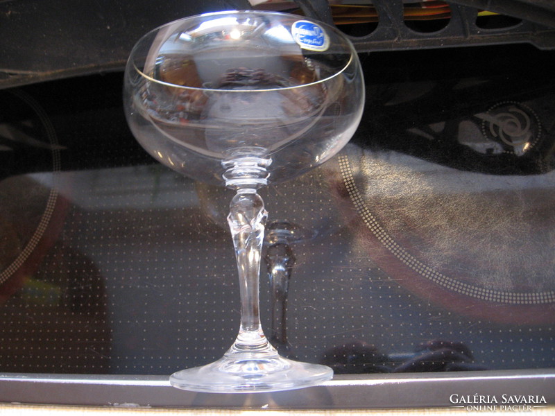 Bohemia Crystal elegáns pezsgős pohár készlet