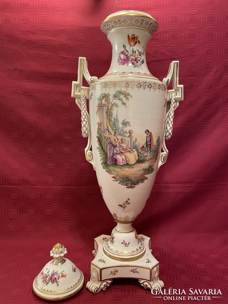 Old huge, wonderful porcelain decorative vase 75cm !!!!