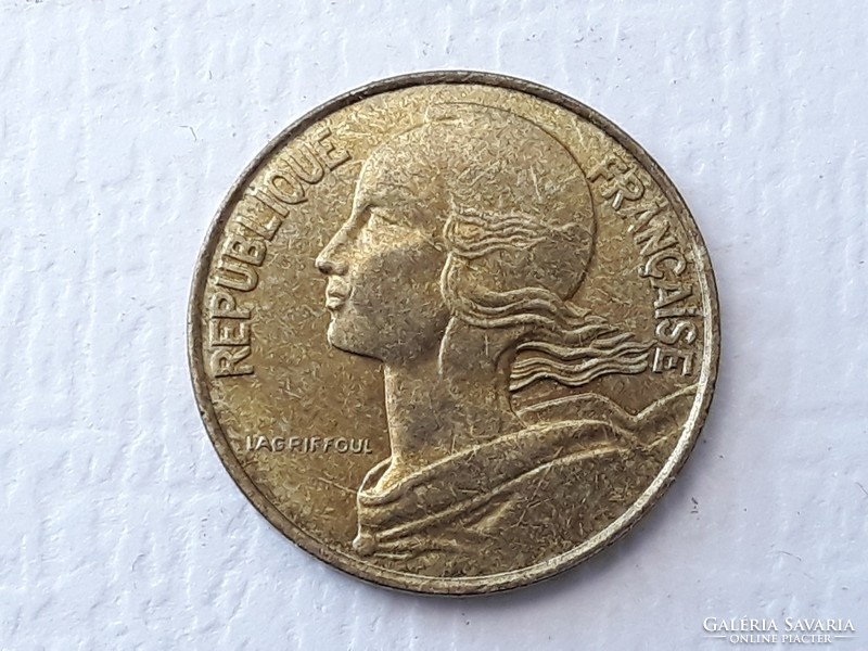 10 Centimes 1995 coin - French 10 centimes 1995 republique francaise foreign coin