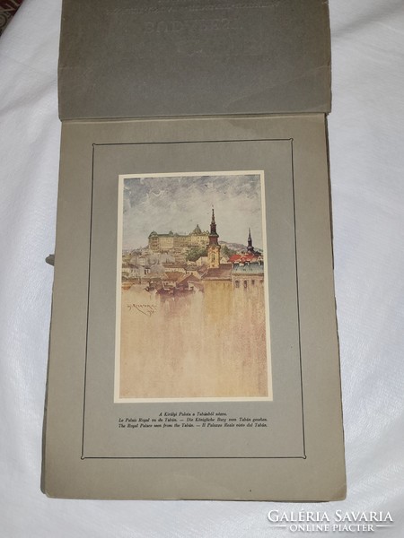 1930 Budapest, képes füzet ifj. Richter Aladár festményeinek színes reprodukcióival