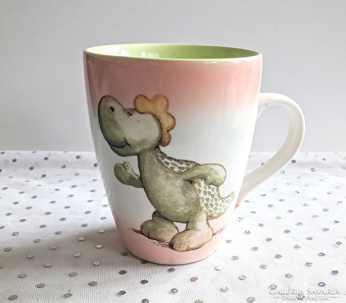 Dino pattern fairytale mug 11cm nici