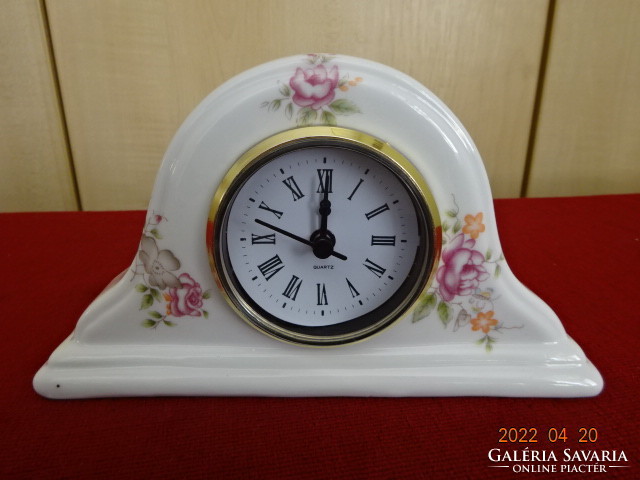 German porcelain digital clock. He has! Jókai.