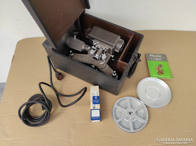 Antique film projector machine cinema projector in original box 5356