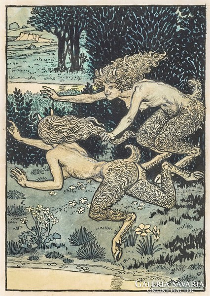 Eugène Grasset - Faunok - reprint