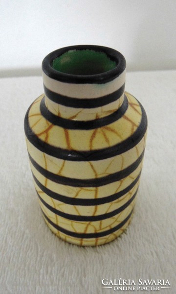 Mid Century retro mini kerámia váza
