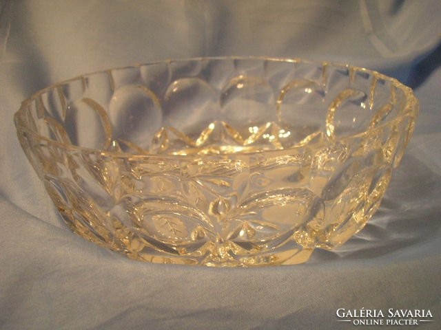 N4 polished glass serving bowl, scratch-free, perfect, 22x 7 cm high
