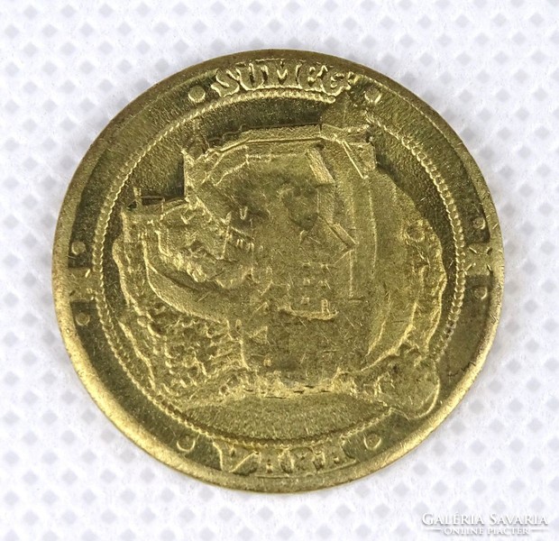 1I394 Sümeg Castle Toys Copper Commemorative Medal