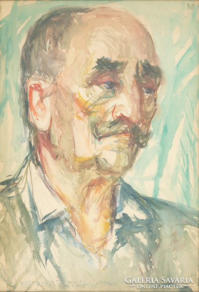 István Kozma (1937-2020): portrait of a man.