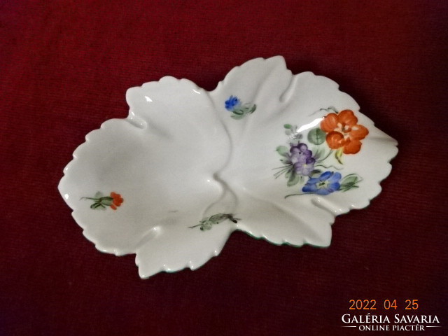 Herend porcelain centerpiece with beautiful floral border and flowers. He has! Jókai.
