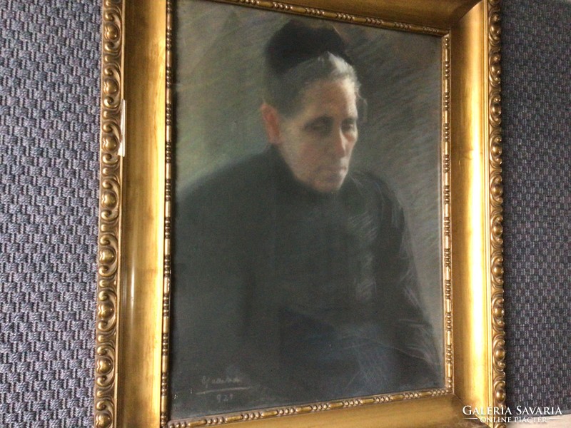 Gallib tibor. Portrait of a woman. 1921