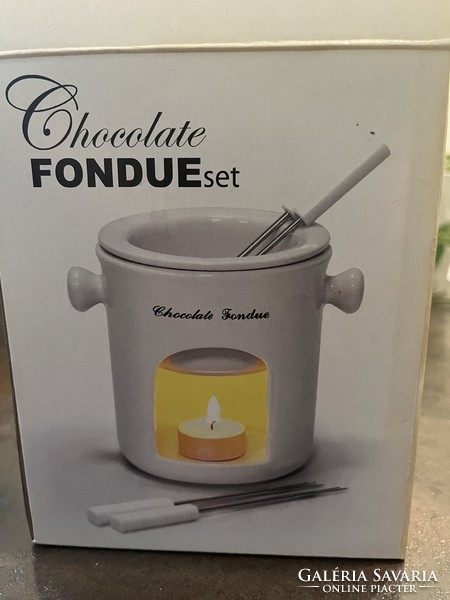 Csokoládé fondue szett