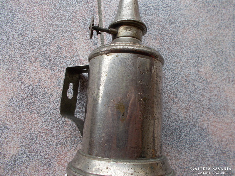 Régi "Galamb" petróleum lámpa,18 cm
