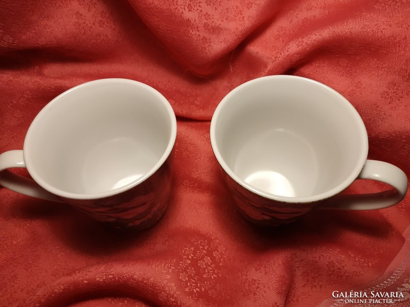 Gyönyörű porcelán madaras bögre, csésze