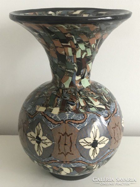 Antique pottery from Vallauris, work by Jean Gerbino, 1930s