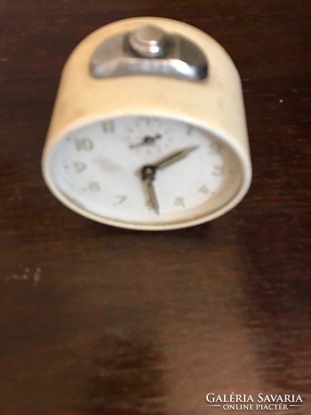 Table clock / alarm clock. Size: 10 cm