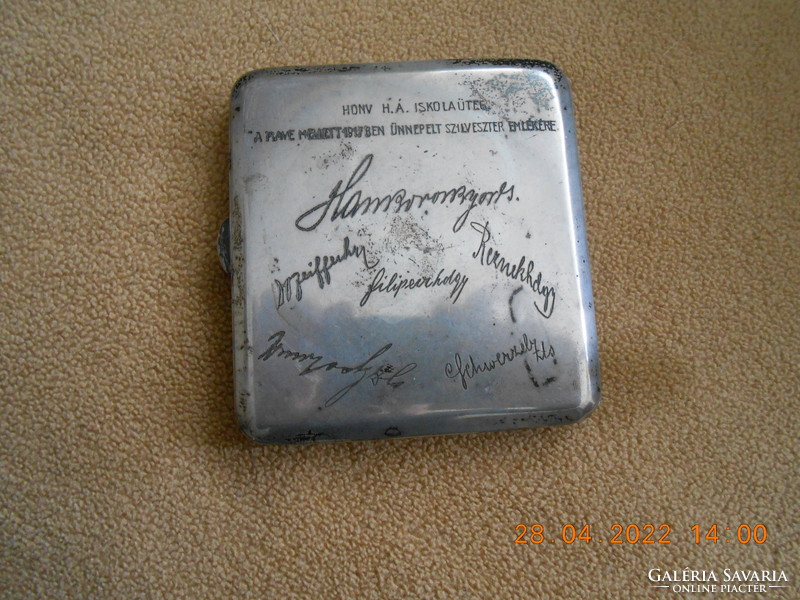 I.Vh 1917 piave, silver cigarette dosed