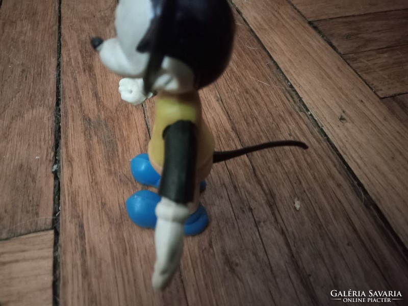 Mickey egér figura az 1960-70-es évekből ajándék két figurával