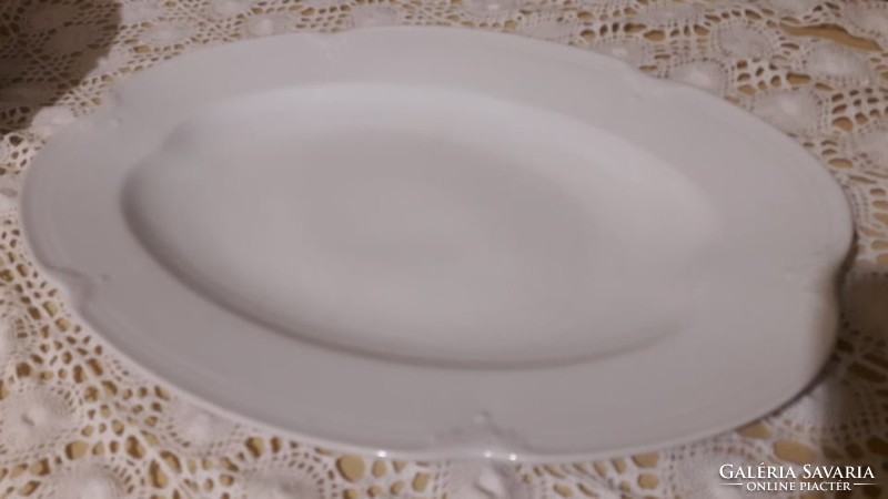 Drasche, antique white serving bowl