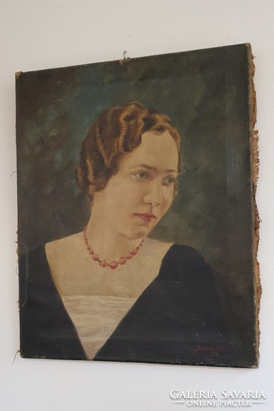 Baksa istván 931, female portrait