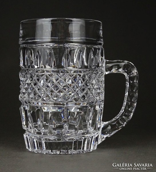 1I644 glass beer mug set of 6 pieces