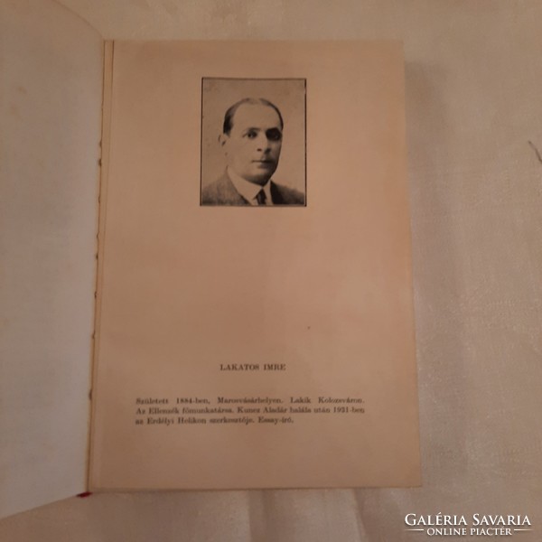 Az Erdélyi Helikon íróinak antológiája 1934     Erdélyi Szépmíves Céh 1934