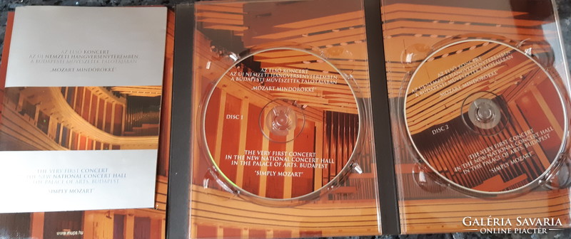 The first concert in the new national concert hall is a 2 cd set