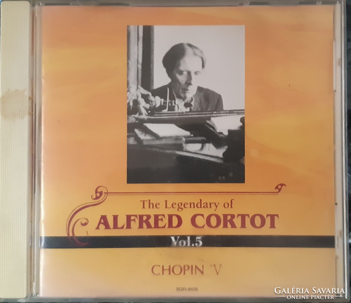 ALFRED CORTOT CHOPINT ZONGORÁZIK   CD
