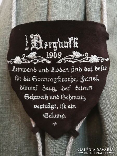 Bergvolk dirndl size 36 oktoberfest tyrolean, bavarian dress, organic, leather-linen, crocheted handwork