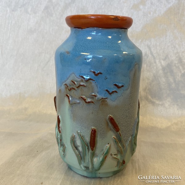 Rare retro ceramic vase, probably hop