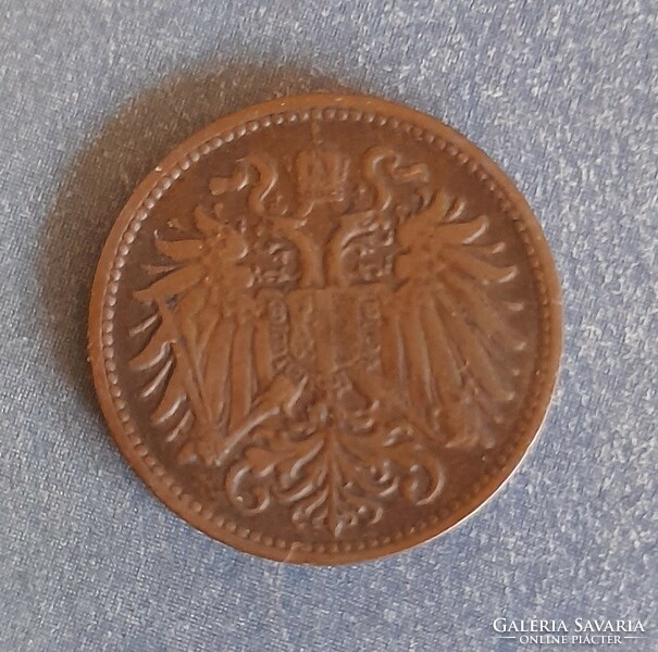Austria - 2 heller 1896