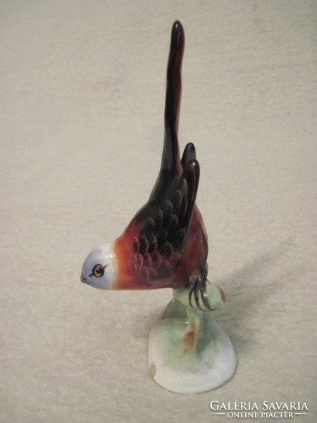 Bodrogkeresztúr ceramic bird figurine