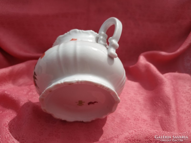 Antique zsolnay porcelain sugar bowl