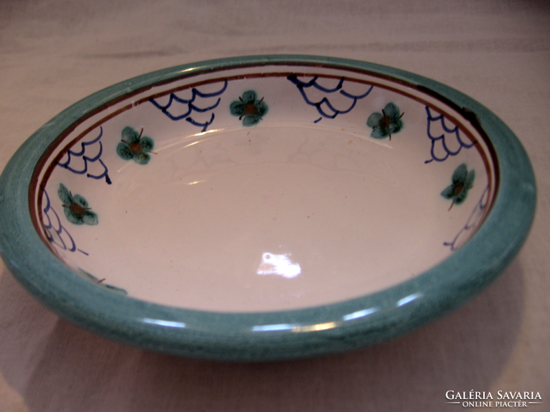 Habán bowl, plate, verseghy ferenc tolna 2003