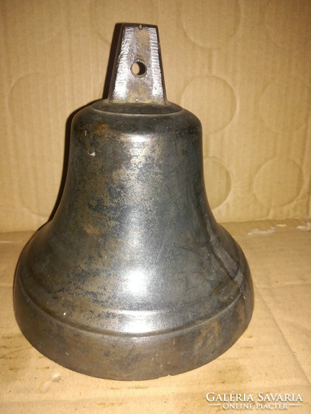 Large antique copper bell