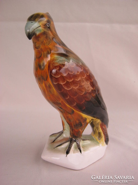 Bodrogkeresztúr ceramic bird eagle falcon larger size 20 cm