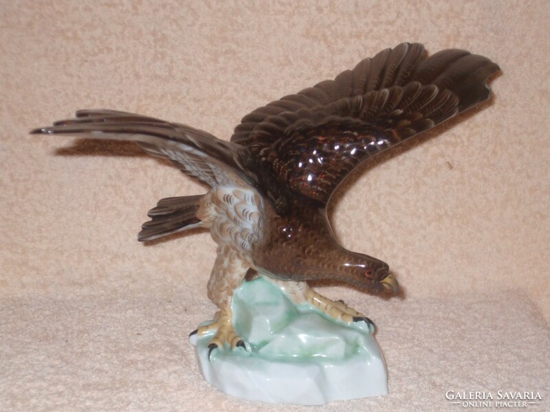 Oh Herend rare eagle bird is damaged